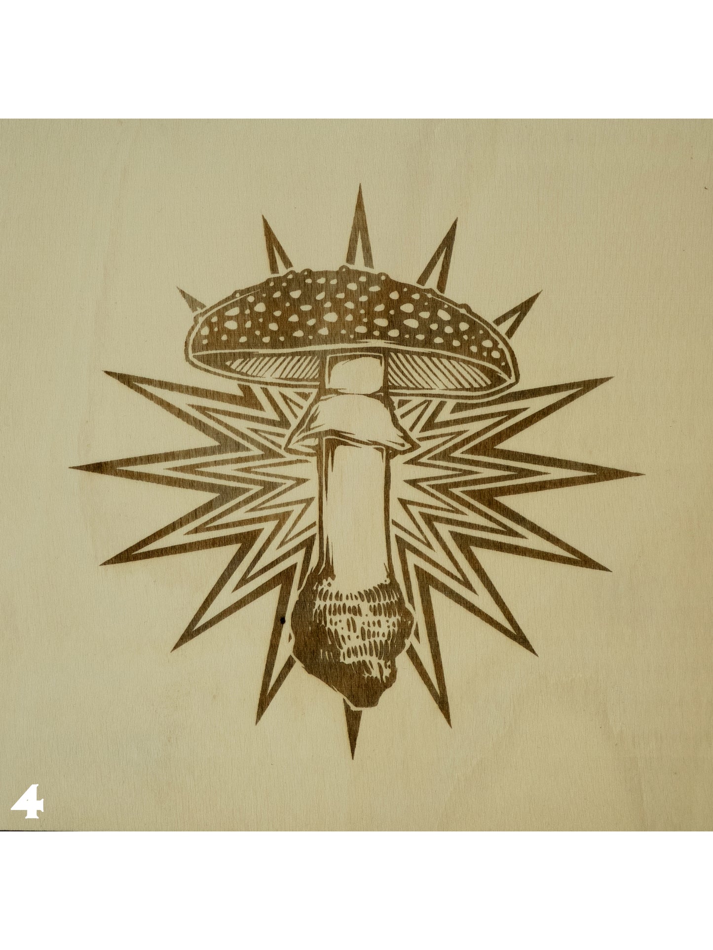 LASER ENGRAVED WOOD PANEL
