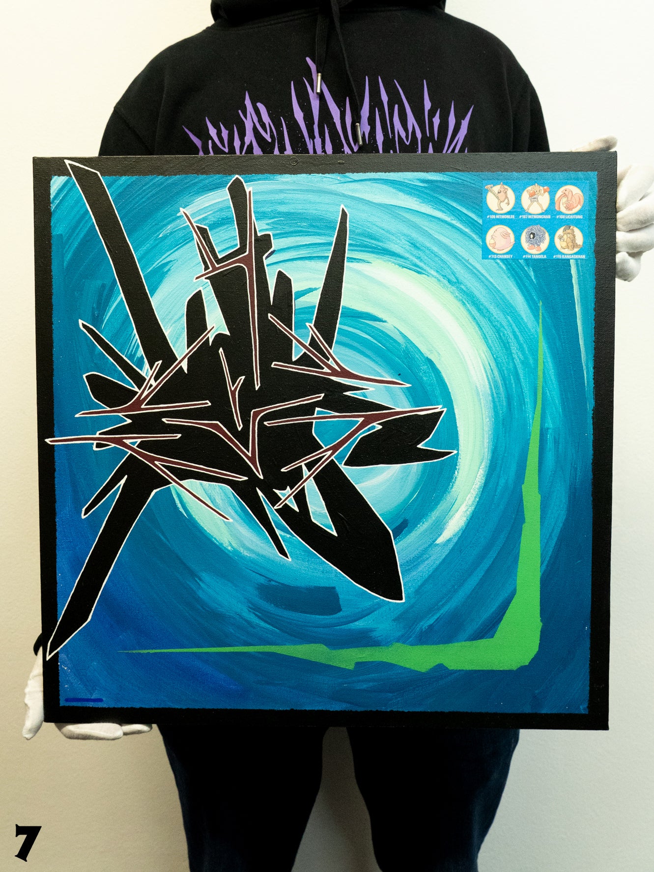 UNTITLED SQUARE PAINTING