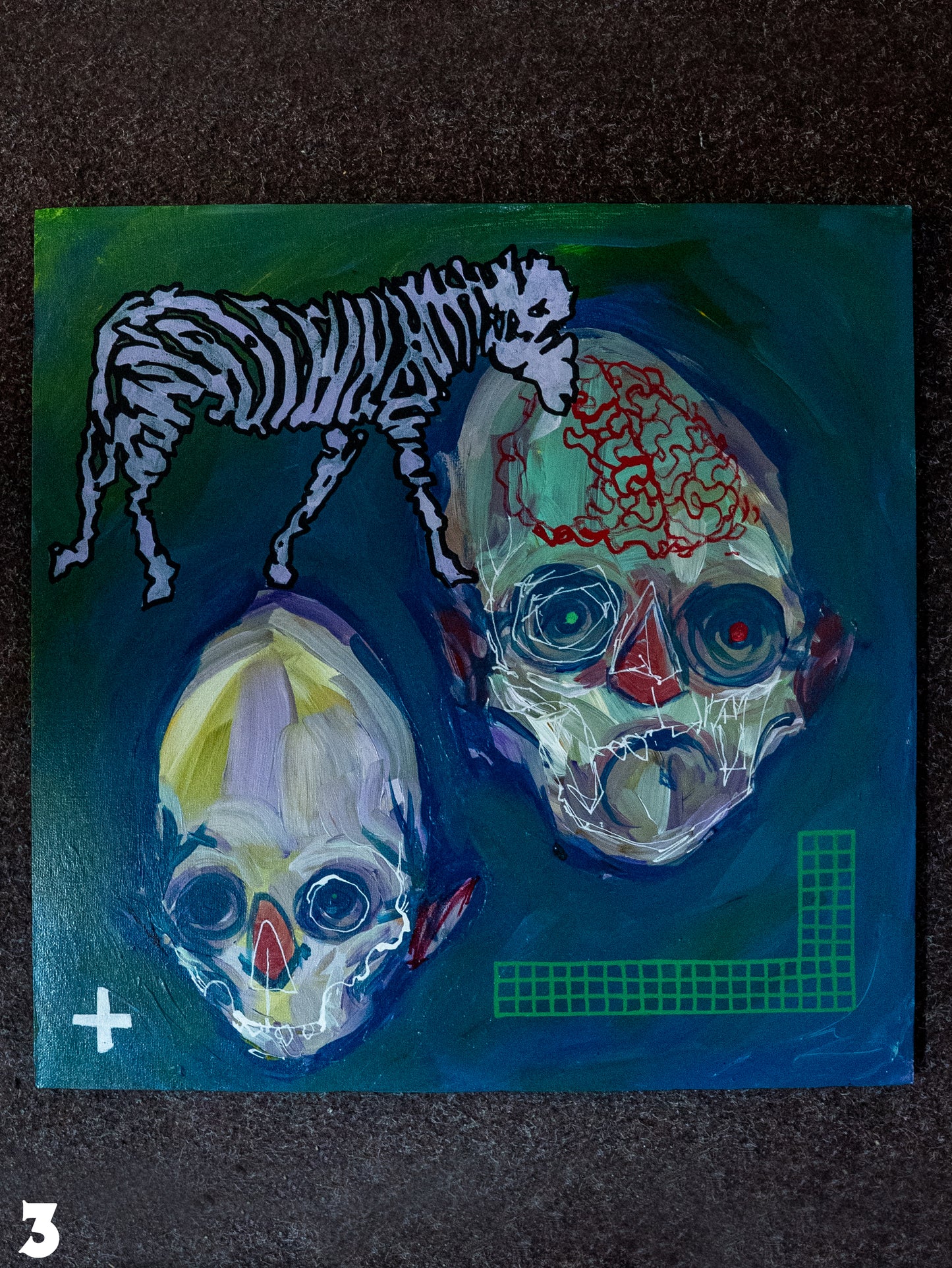 UNTITLED SQUARE PAINTING