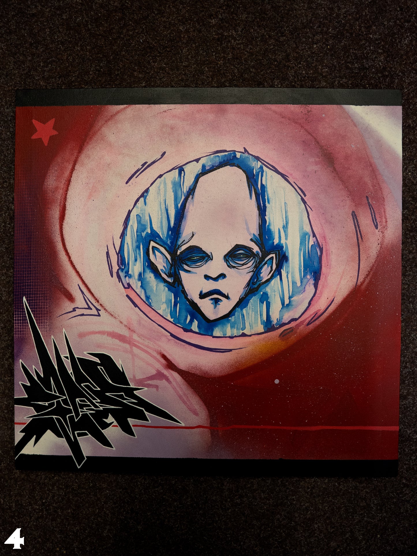 UNTITLED SQUARE PAINTING