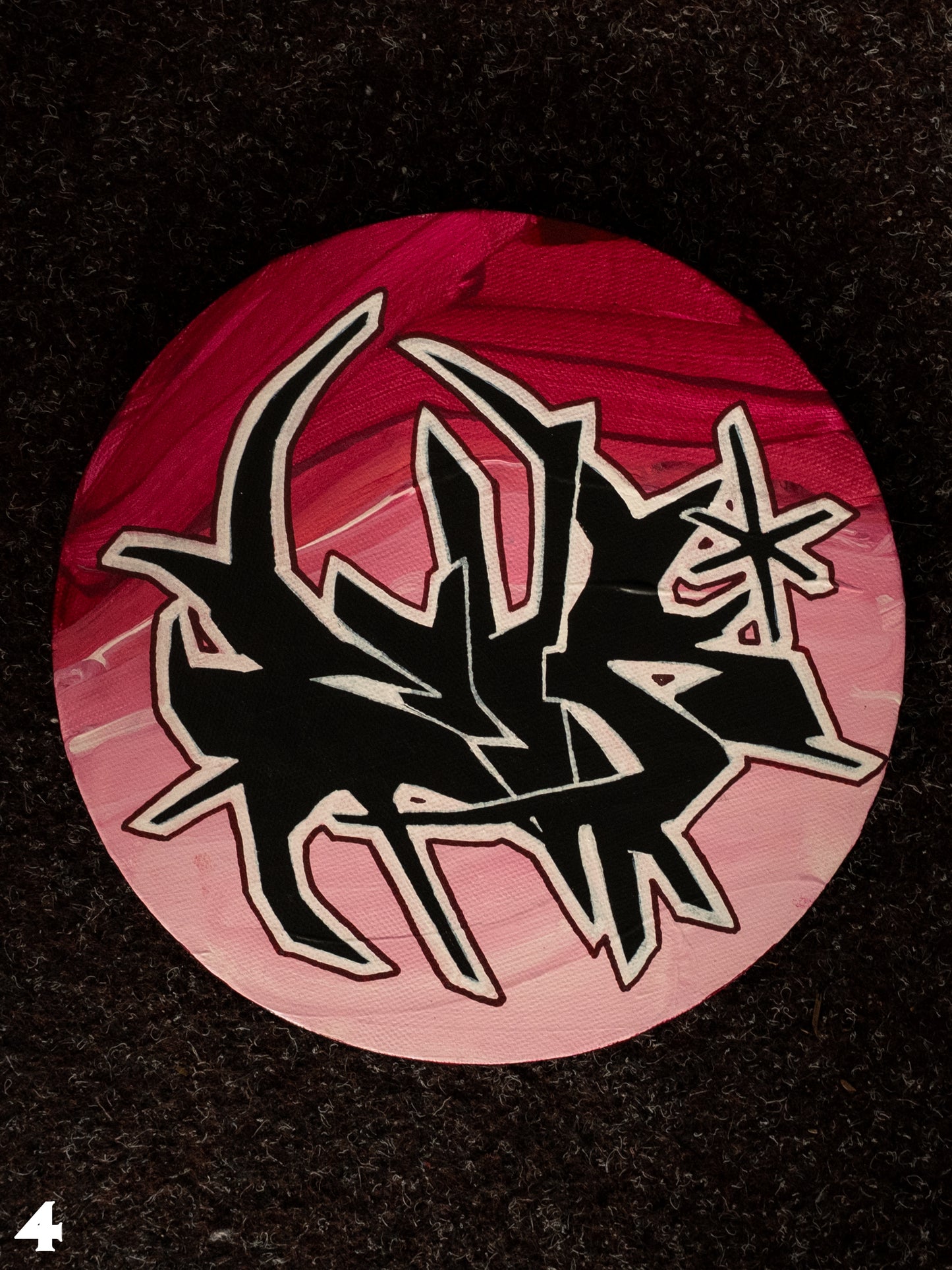 UNTITLED CIRCULAR PAINTING