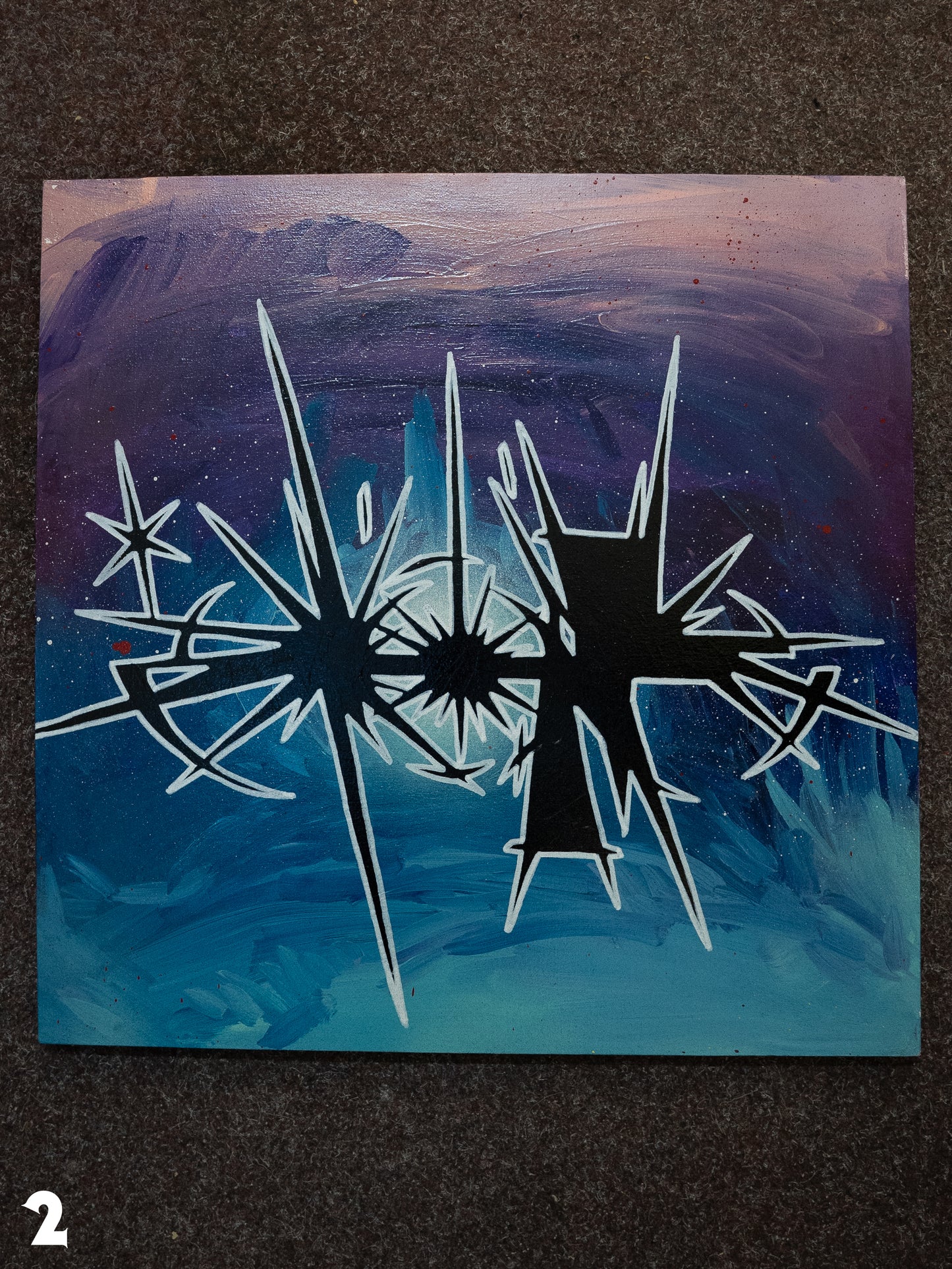 UNTITLED SQUARE PAINTING