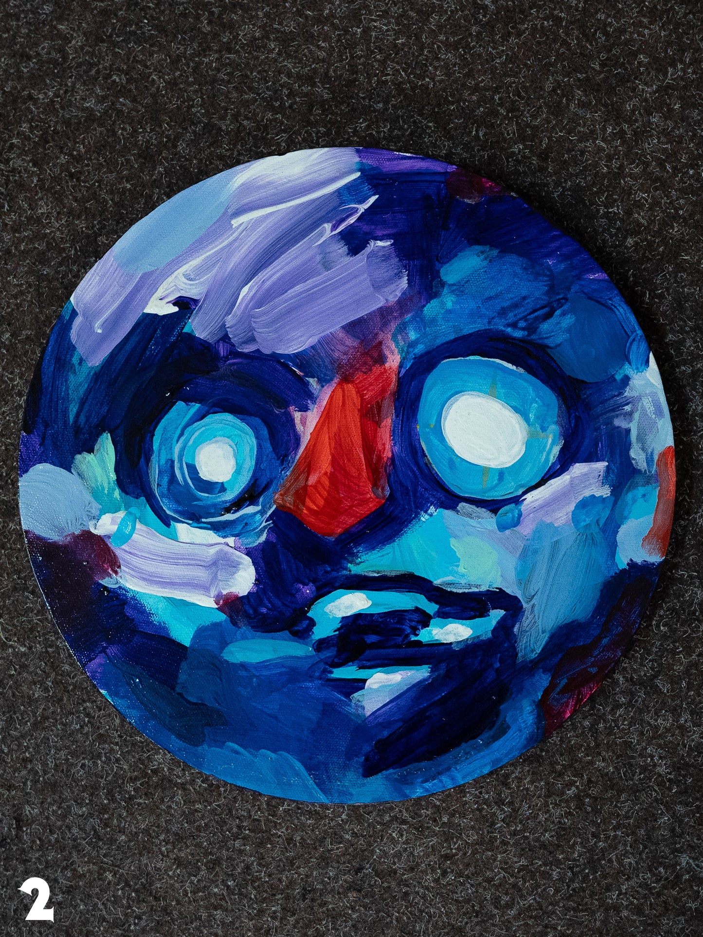 UNTITLED CIRCULAR PAINTING