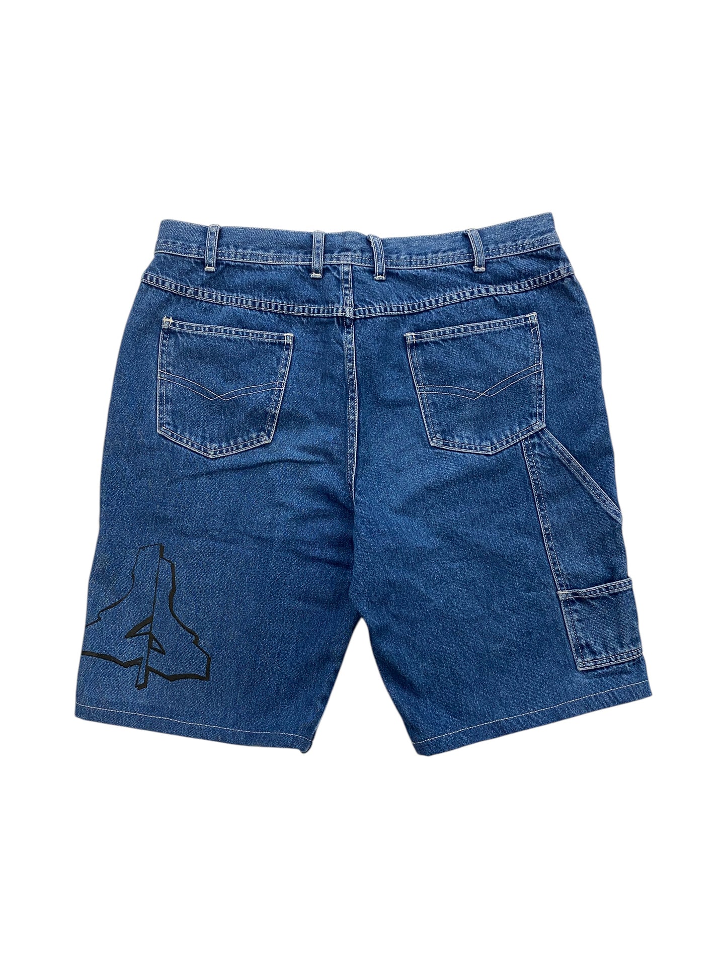 DENIM REAPER SHORTS