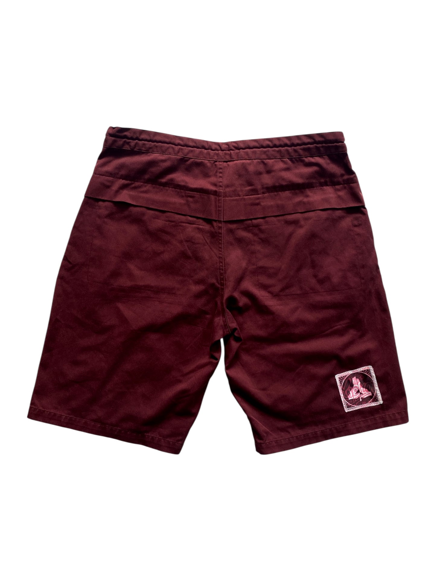BURGUNDY FINE SHORTS