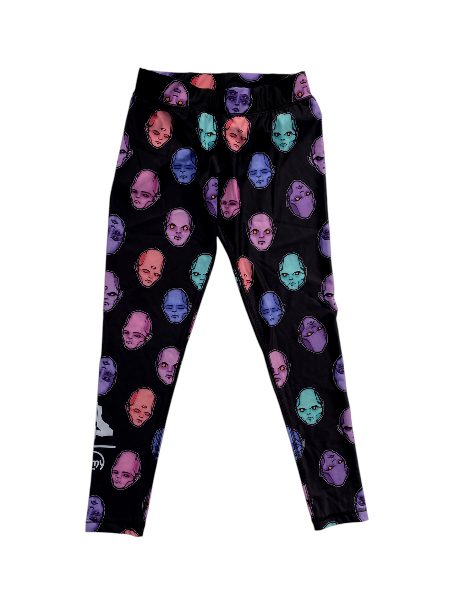 RETRO CHARACTER PATTERN LEGGINGS