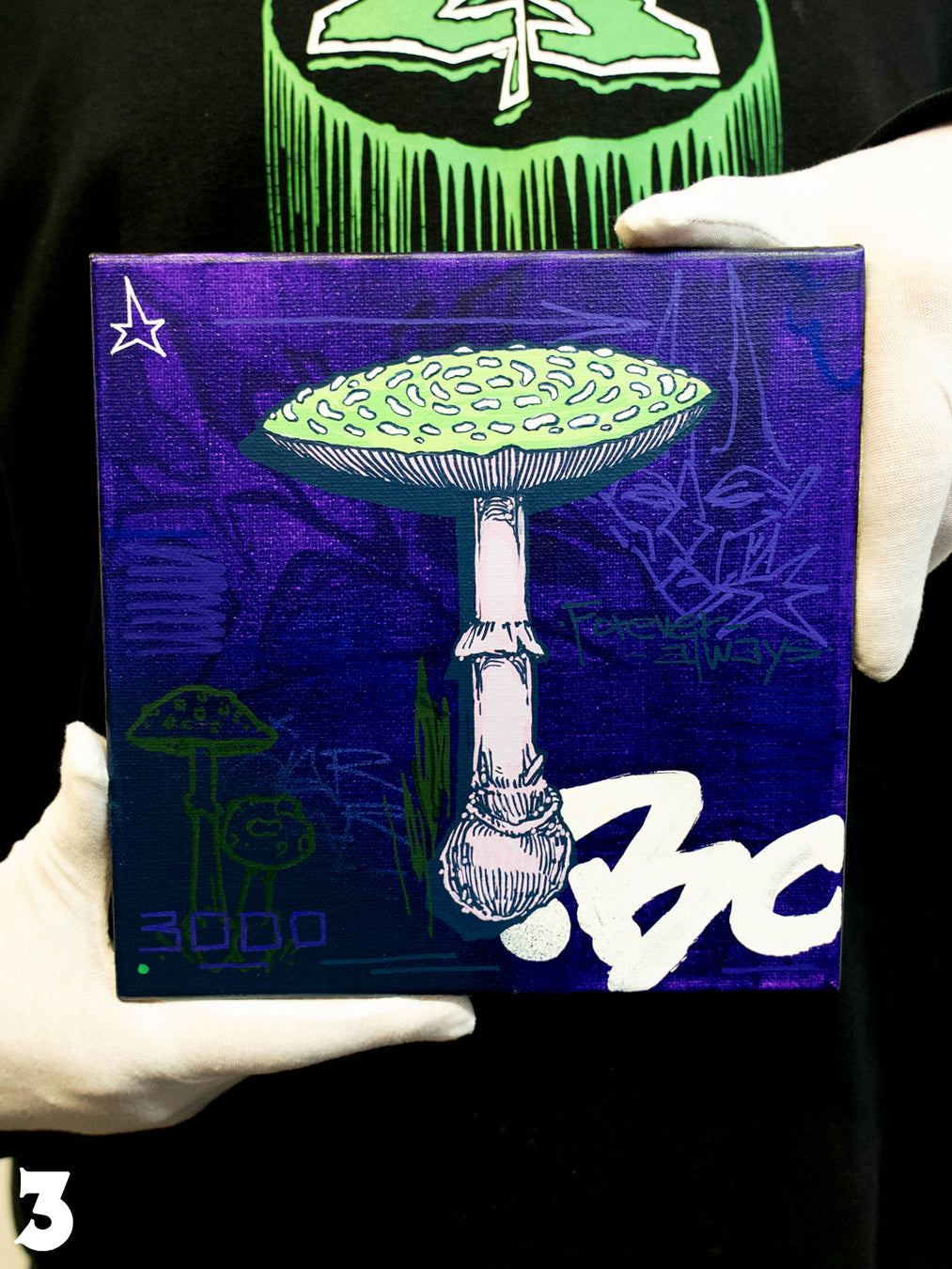 SMALL GRAFF SQUARE PAINTING