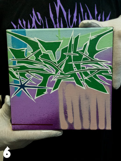 SMALL GRAFF SQUARE PAINTING