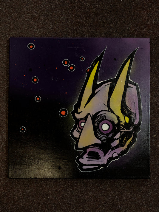 PIT DEMON PAINTING