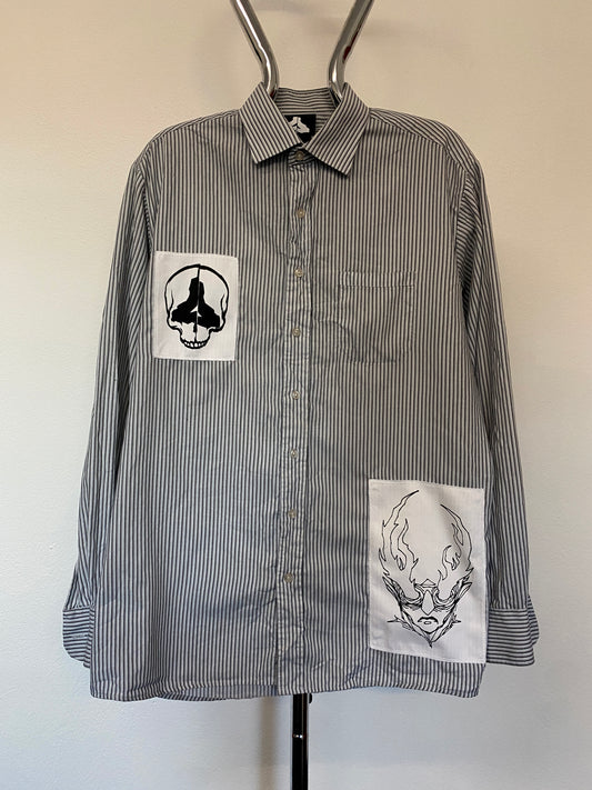 STRIPE WARLOCK SHIRT