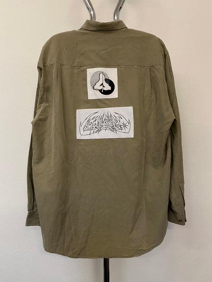 BEIGE PATCHER SHIRT