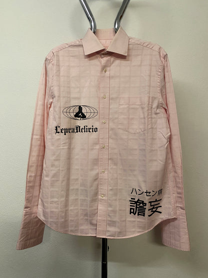 PINK BURNOUT SHIRT
