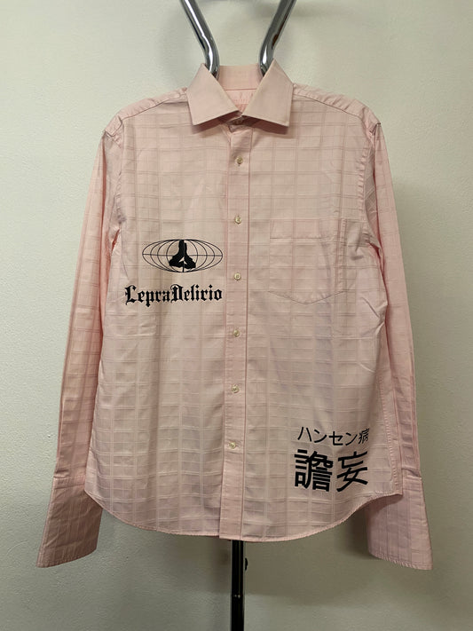 PINK BURNOUT SHIRT