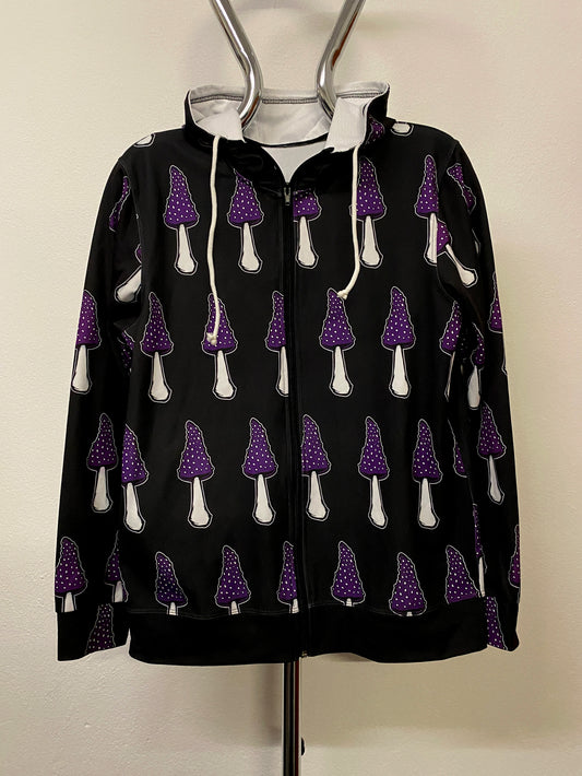 LIGHT AMANITA SPORT ZIPPER HOODIE