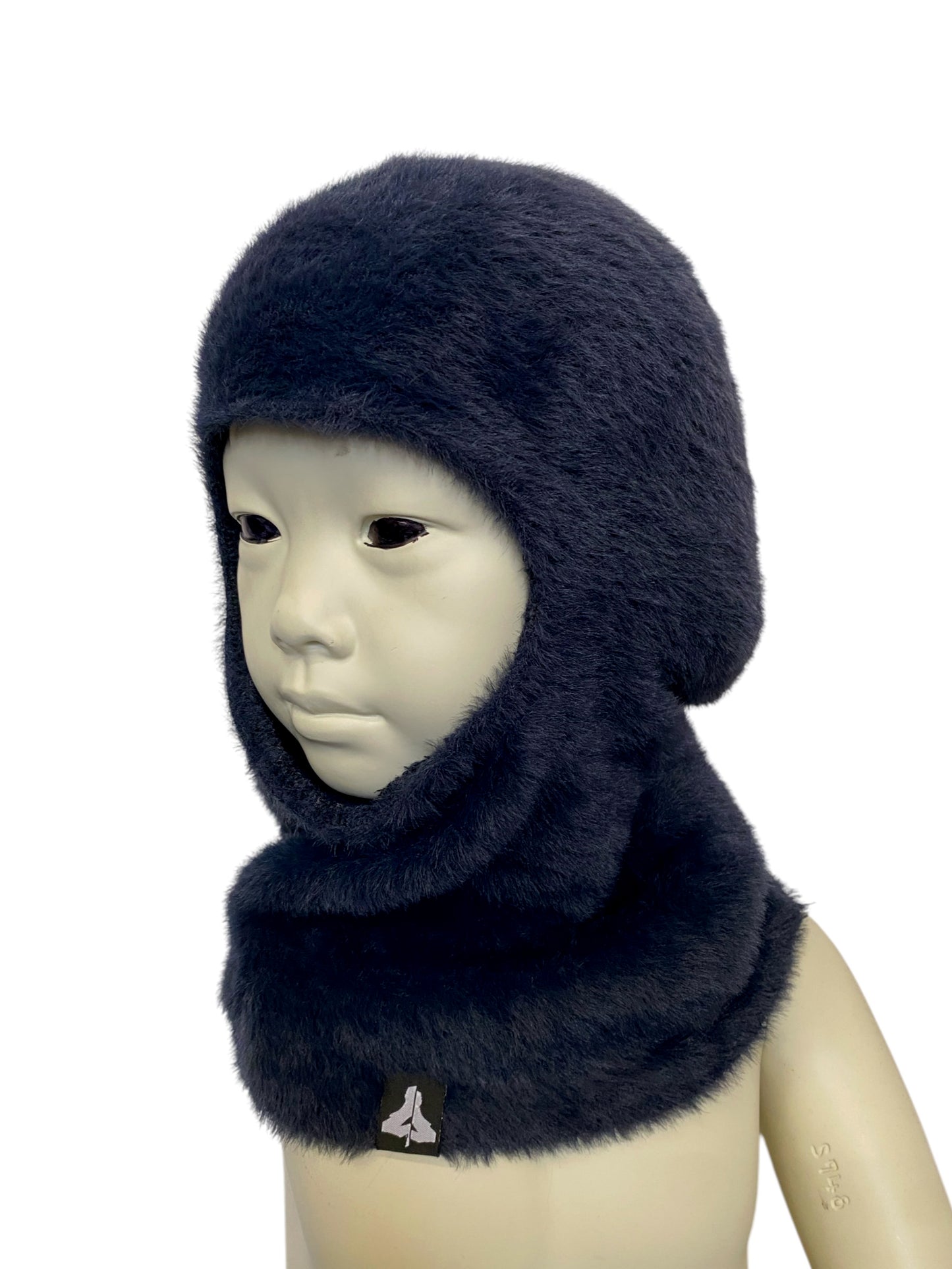 PURPLE FLUFFY MAILCOIF BALACLAVA