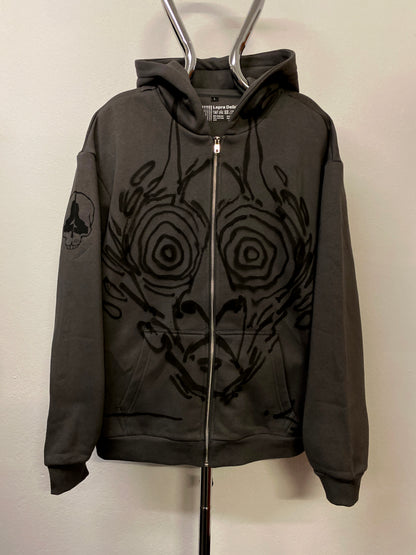 ASH ZIPPER HOODIE II