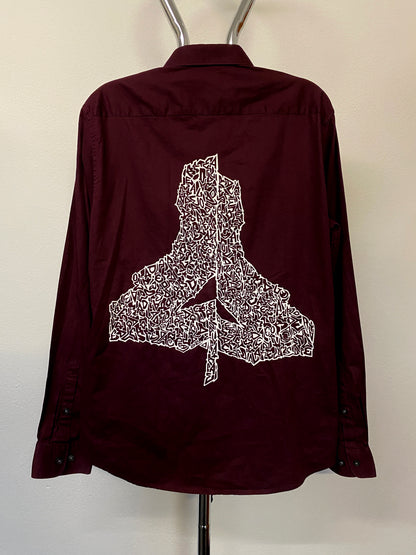BURGUNDY LEPREVIVE SHIRT