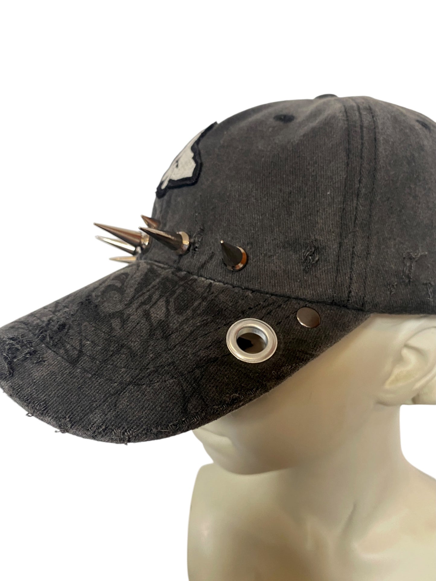 GRAY SPIKE LOGO CAP XI
