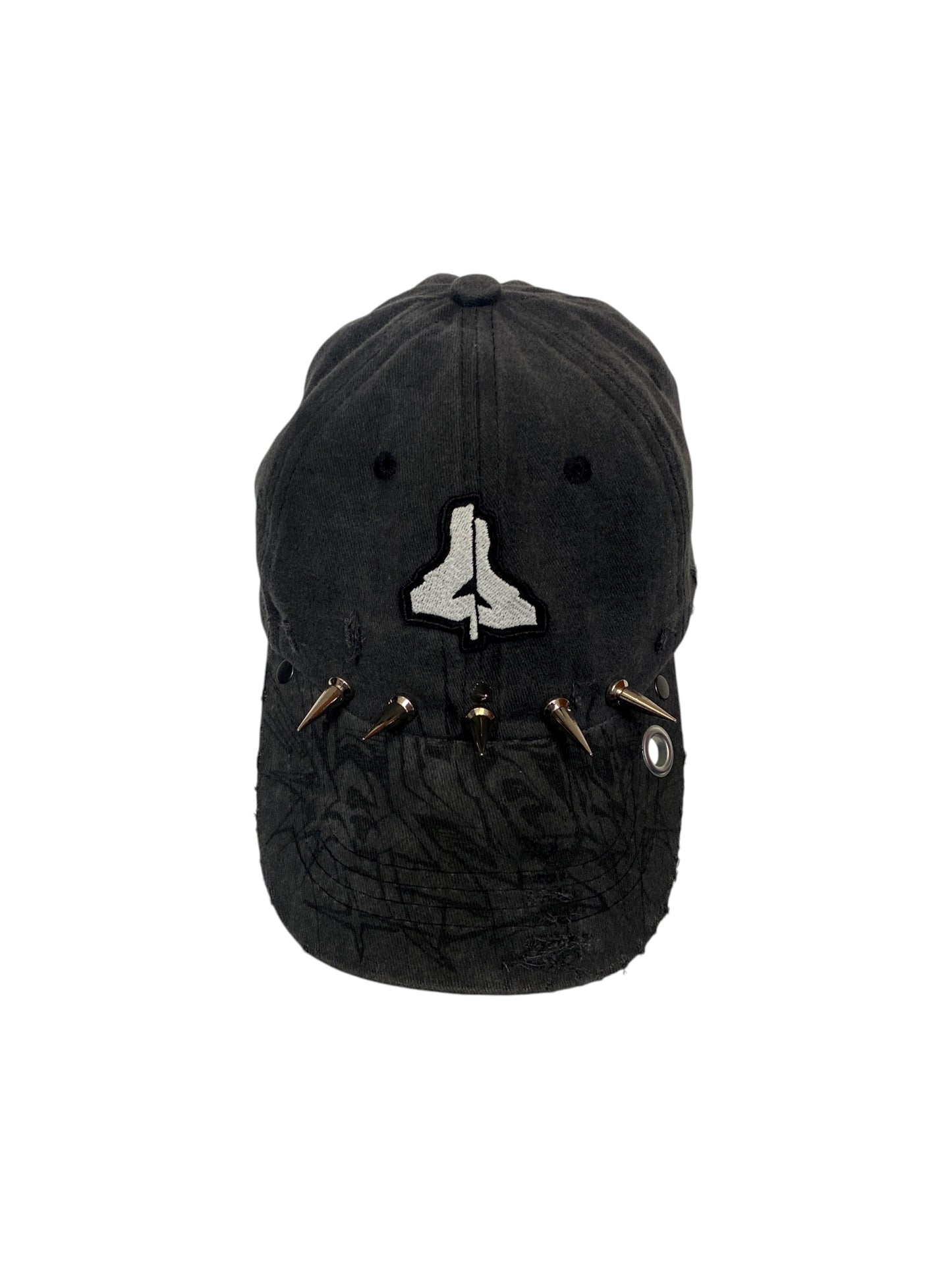 GRAY SPIKE LOGO CAP XI
