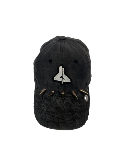 GRAY SPIKE LOGO CAP XI