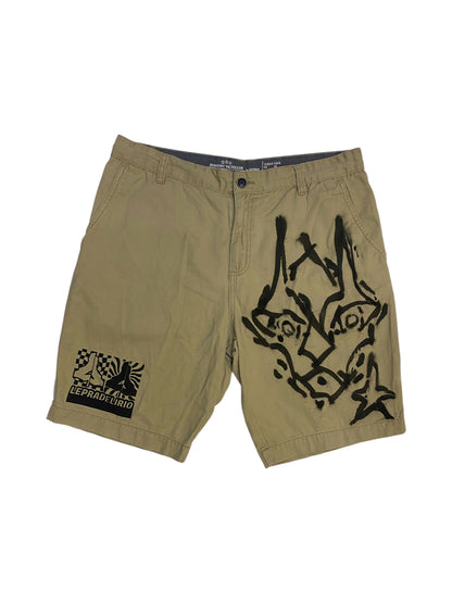 LEPREVIVE BEIGE SHORTS