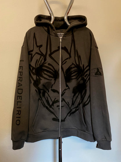 ASH ZIPPER HOODIE III