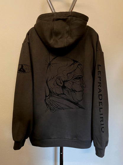 ASH ZIPPER HOODIE III