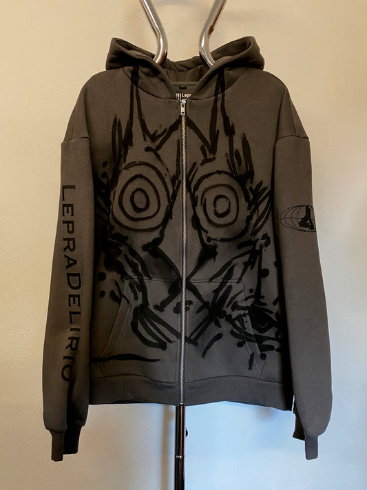 ASH ZIPPER HOODIE IV