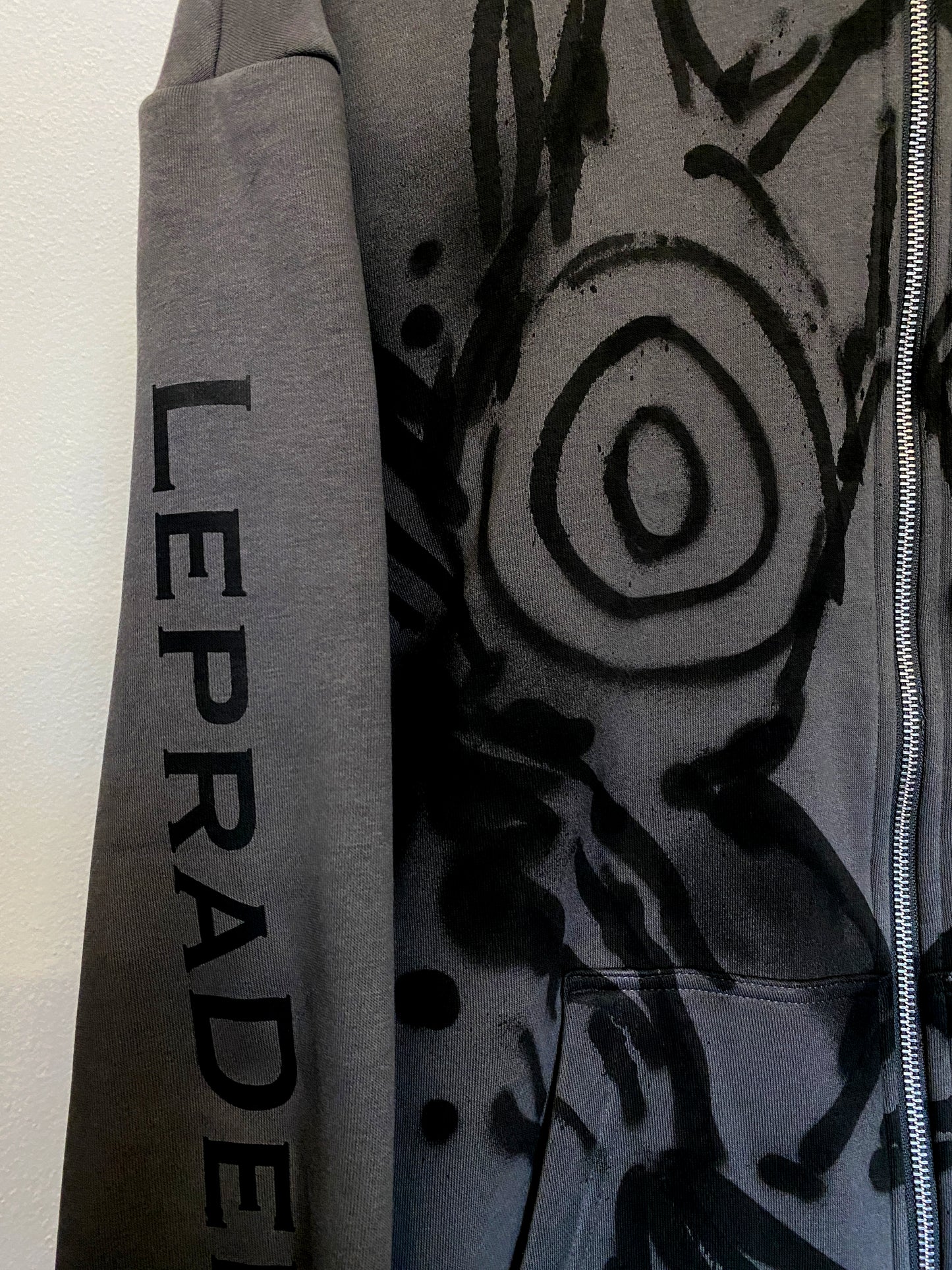 ASH ZIPPER HOODIE IV