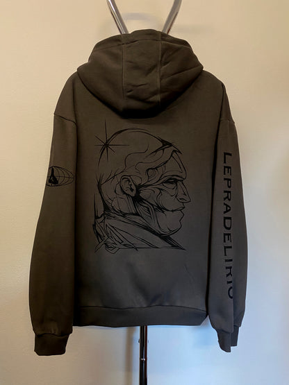 ASH ZIPPER HOODIE IV