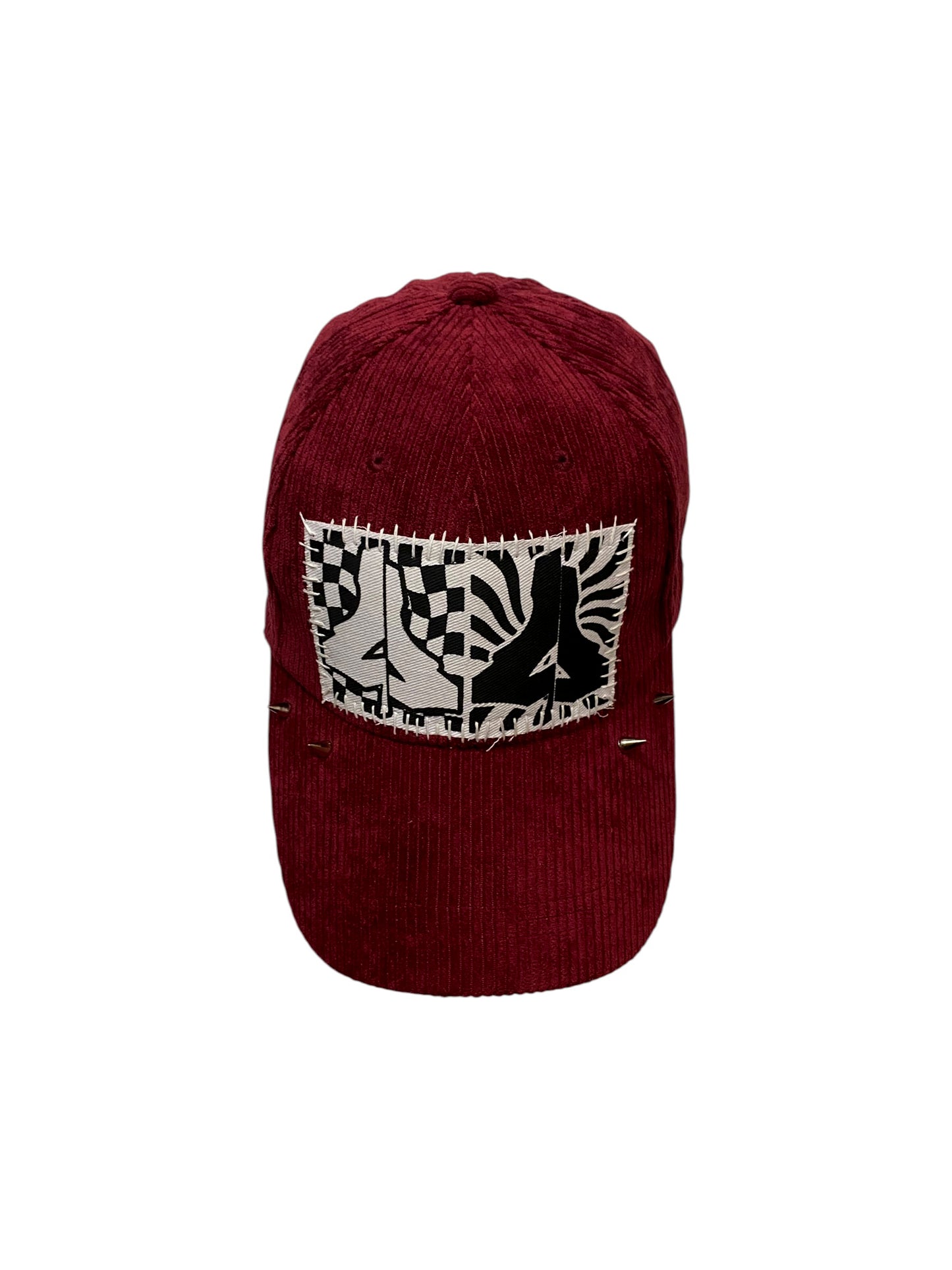 BURGUNDY CORDUROY CRUST CAP