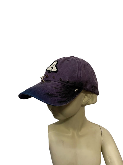 WASHED PURPLE LOGO CAP V