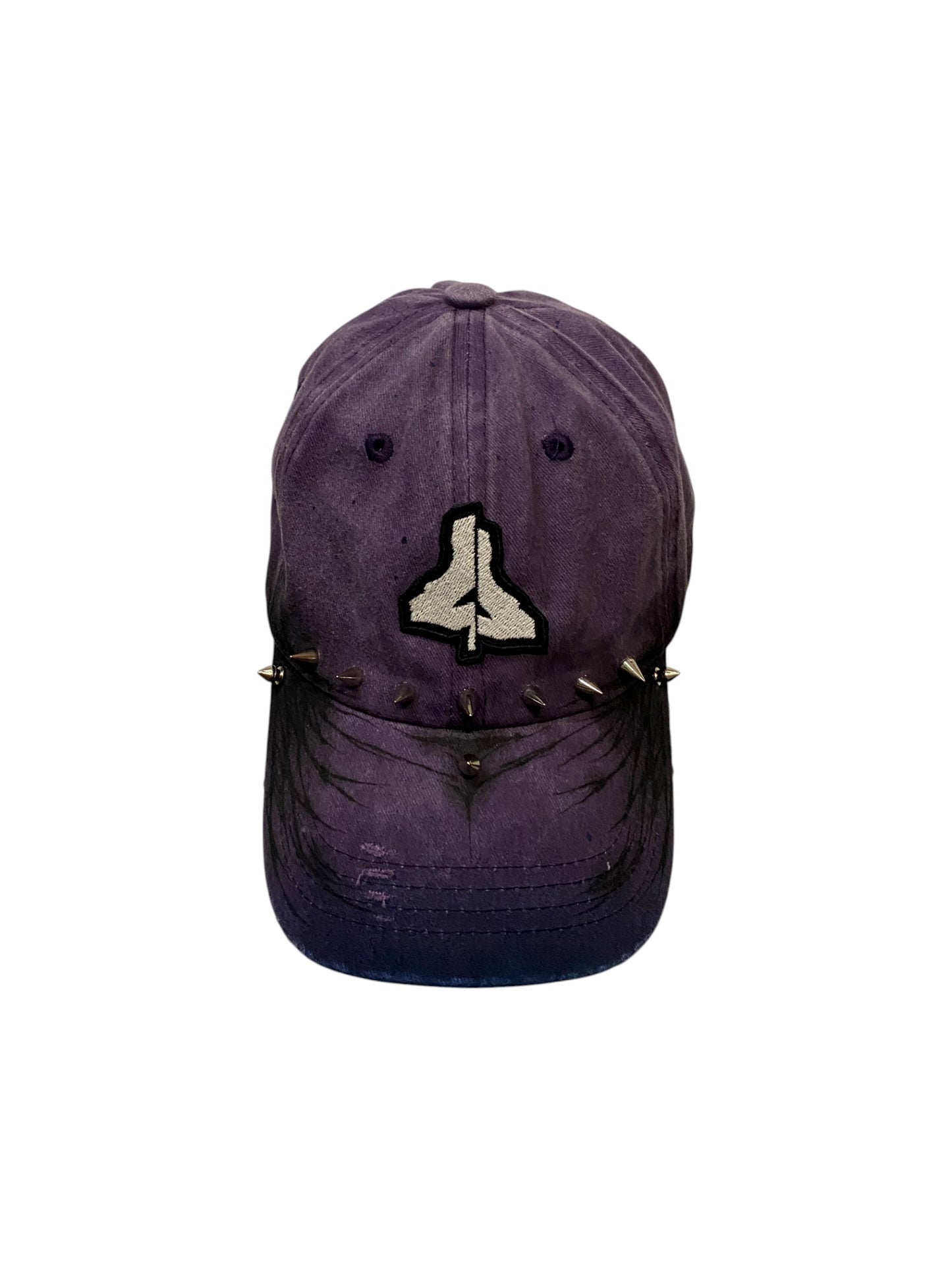 WASHED PURPLE LOGO CAP V