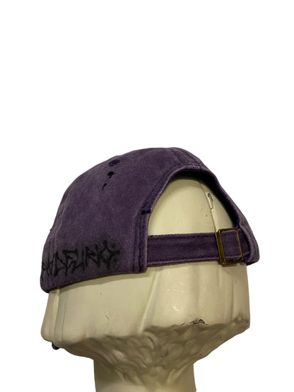 WASHED PURPLE LOGO CAP V