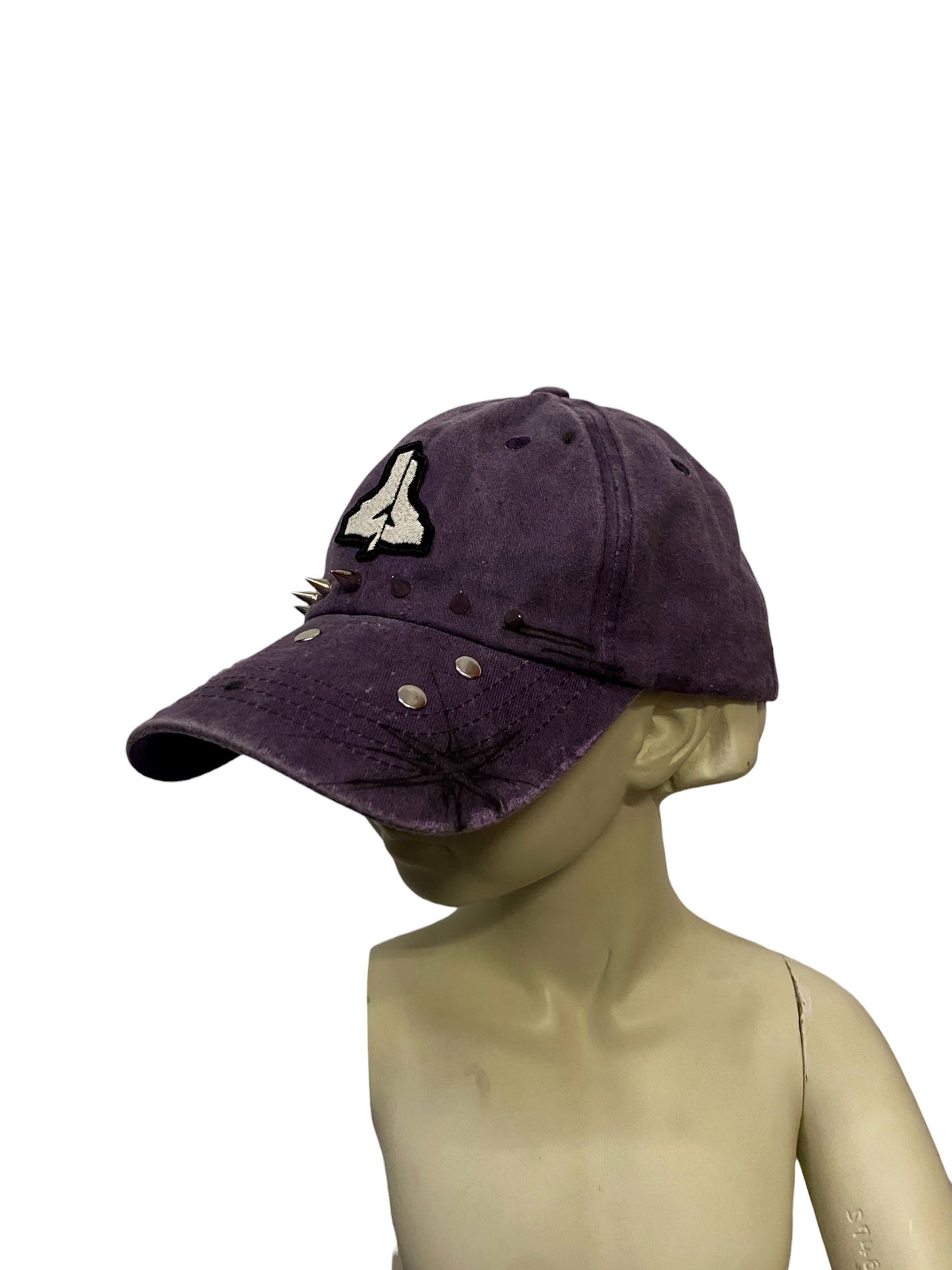 WASHED PURPLE LOGO CAP VI