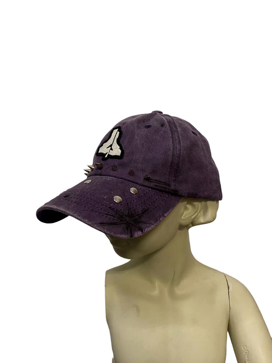 WASHED PURPLE LOGO CAP VI