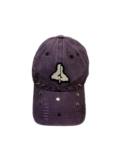 WASHED PURPLE LOGO CAP VI