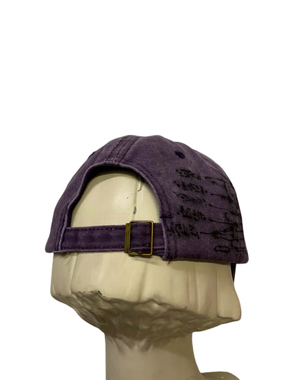 WASHED PURPLE LOGO CAP VI