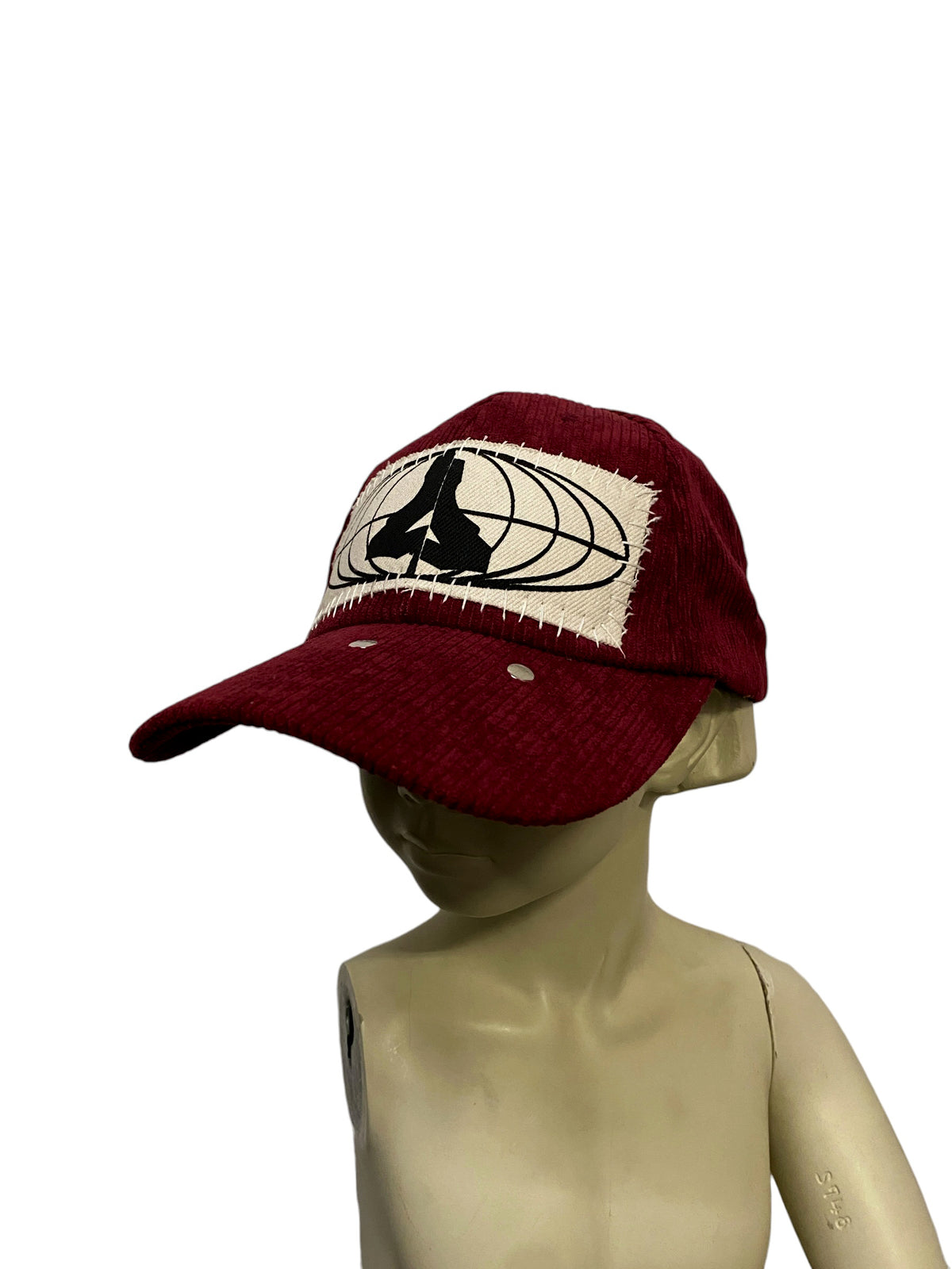 BURGUNDY CORDUROY CRUST CAP III