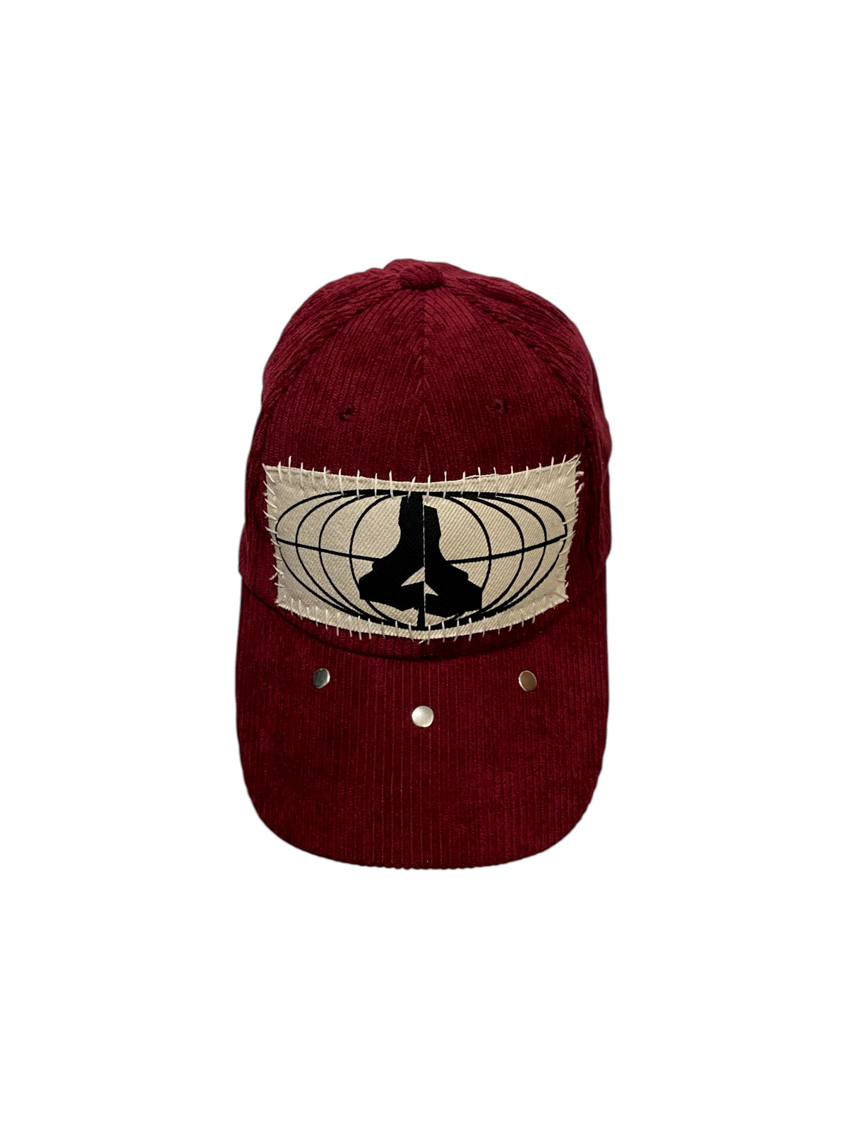 BURGUNDY CORDUROY CRUST CAP III