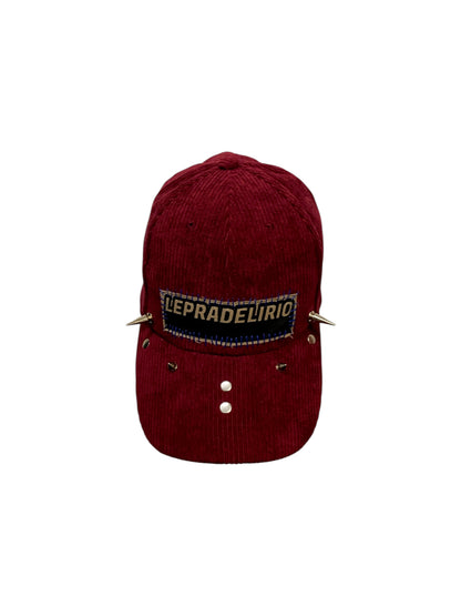 BURGUNDY CORDUROY CRUST CAP II