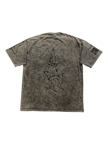 BURNOUT OVERLOAD WASHED T-SHIRT