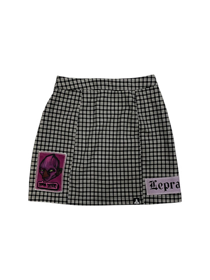 CHECKERED SKIRT