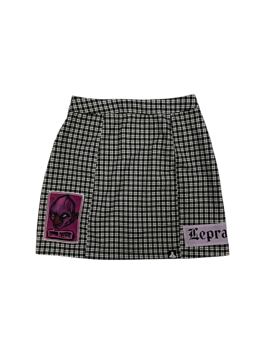 CHECKERED SKIRT