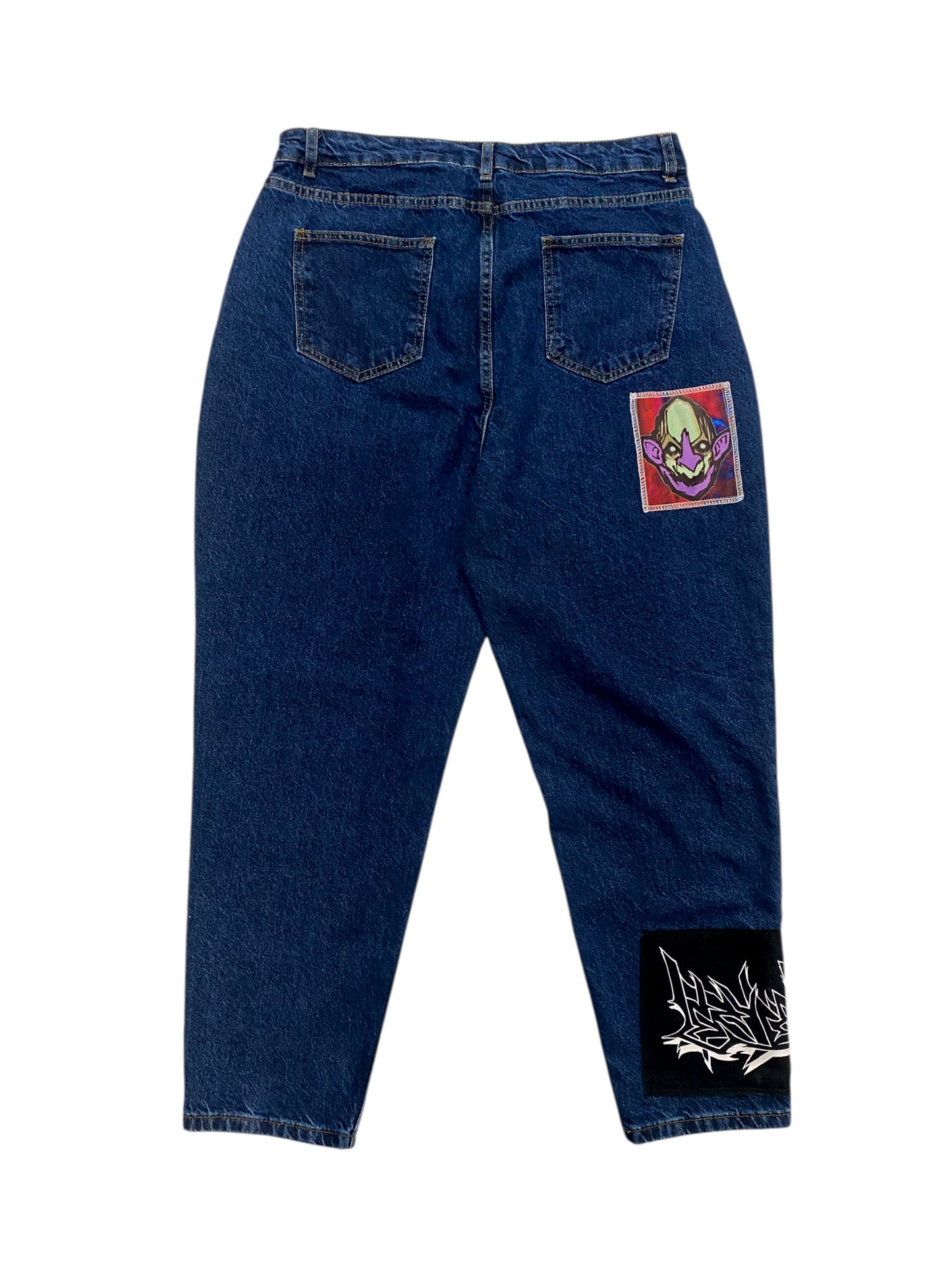 DENIM REAPER LOOSE PANTS