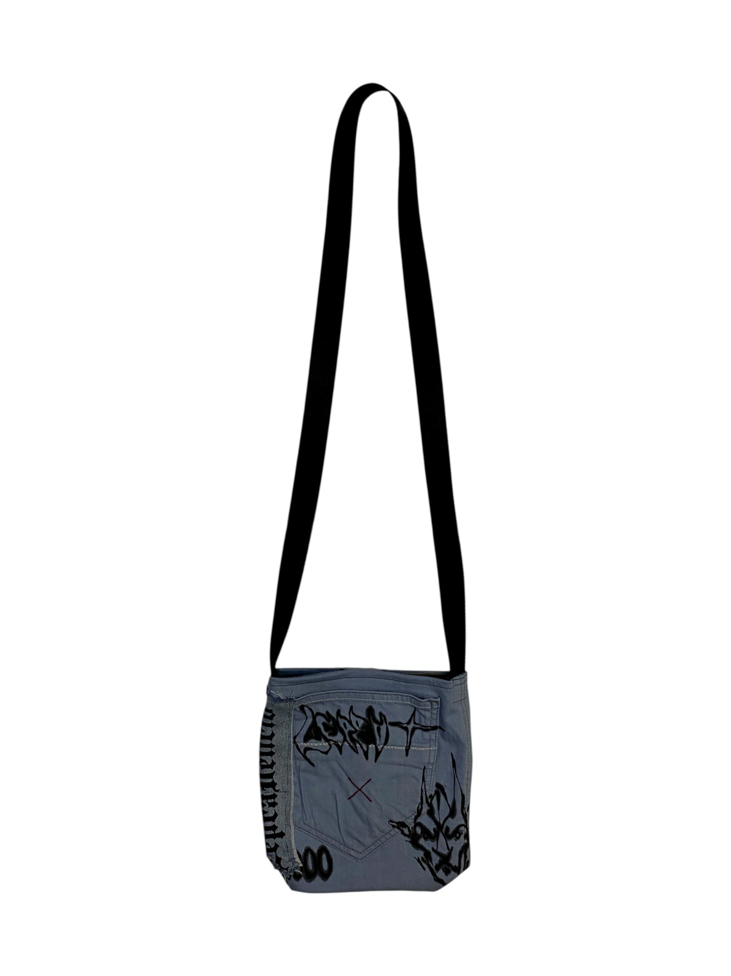 LEPREVIVE JERRYCHO SMALL DENIM BAG