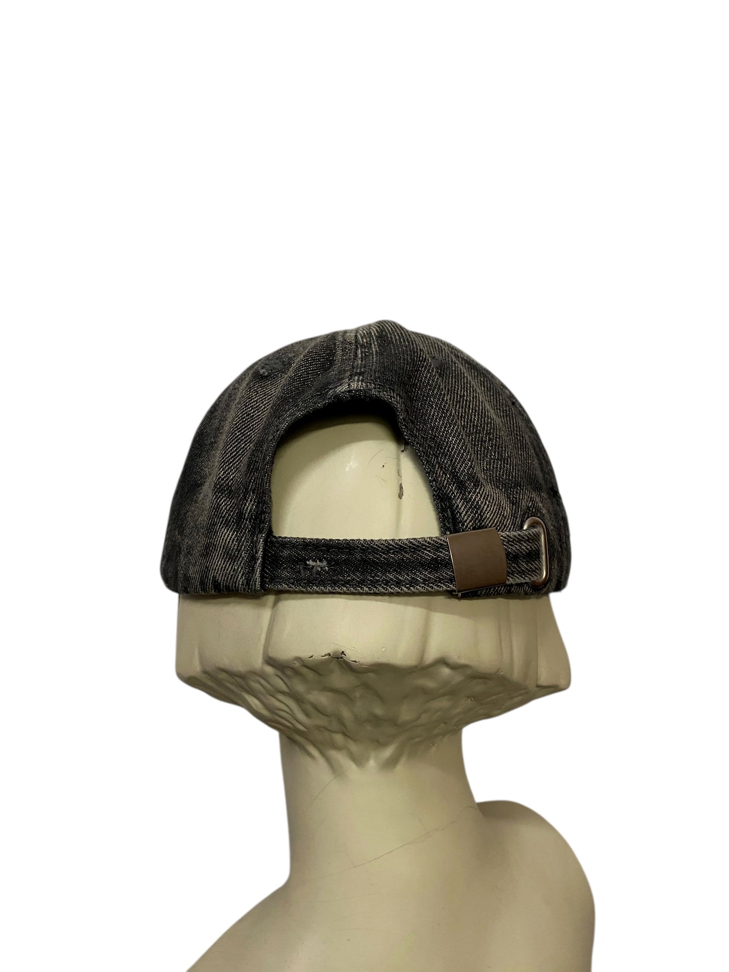 GRAY DENIM DESTROYER CAP