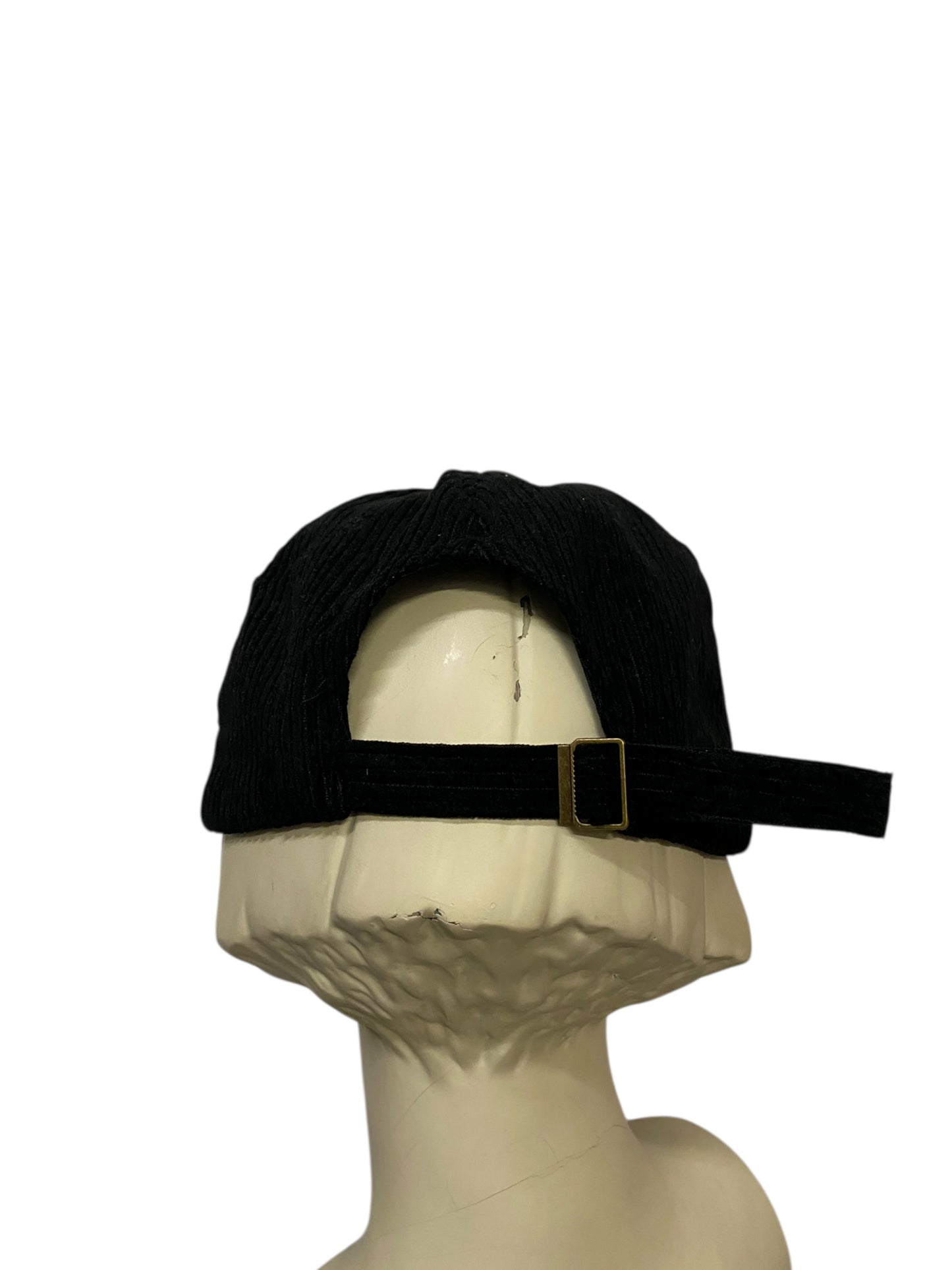 BLACK CORDUROY SPECIAL LOGO CAP II