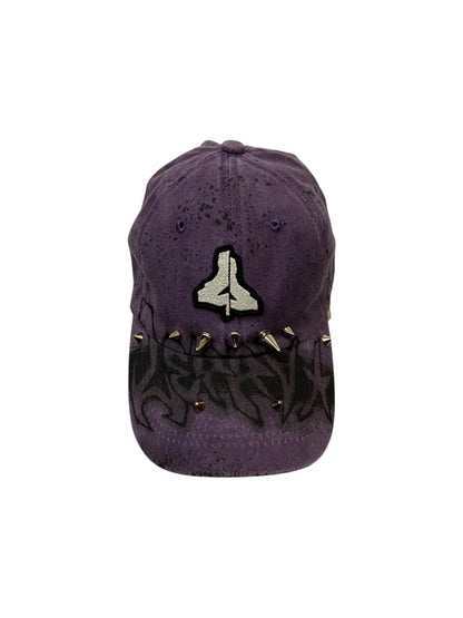 WASHED PURPLE LOGO CAP IV