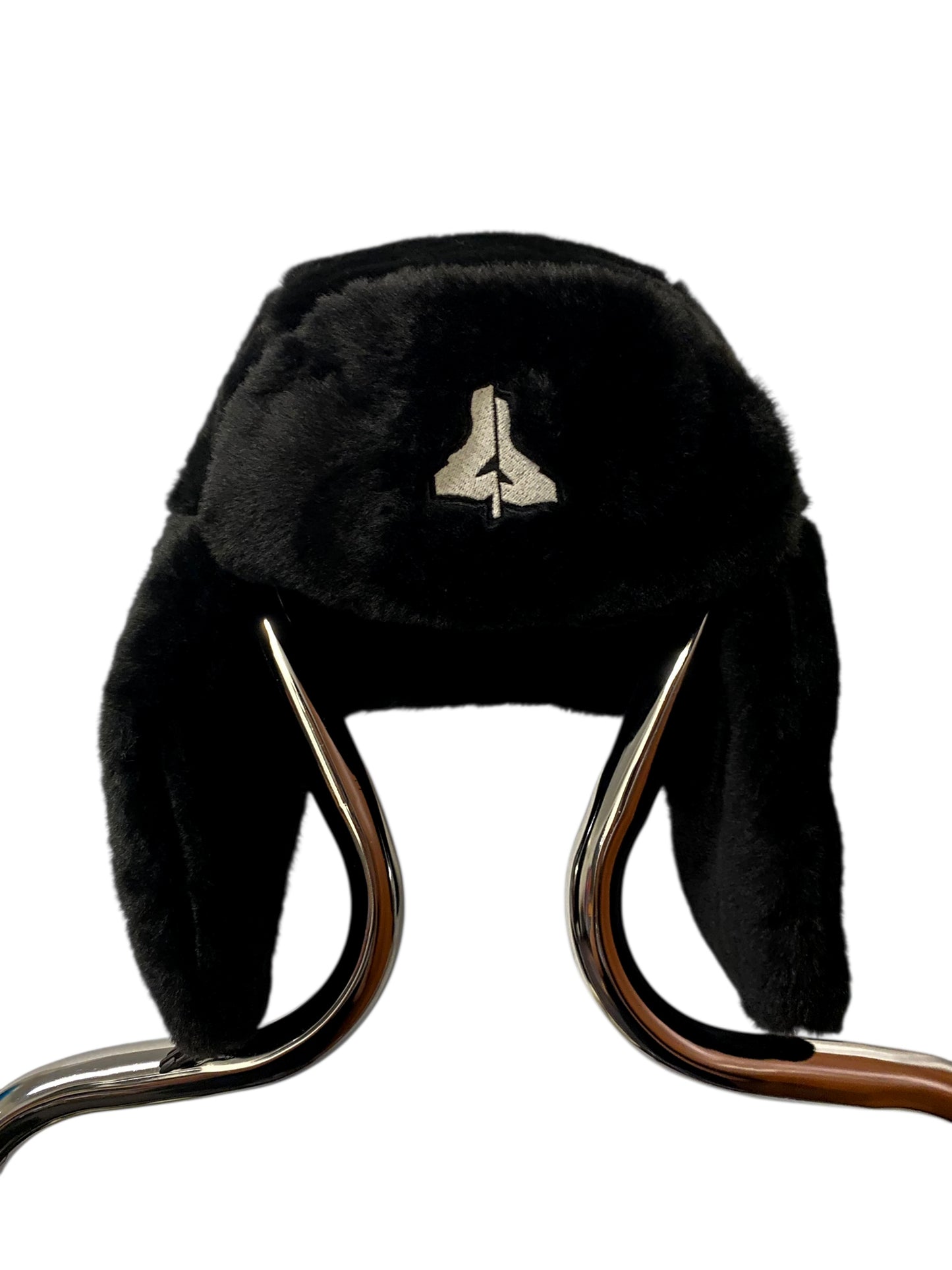 BLACK LOGO USHANKA